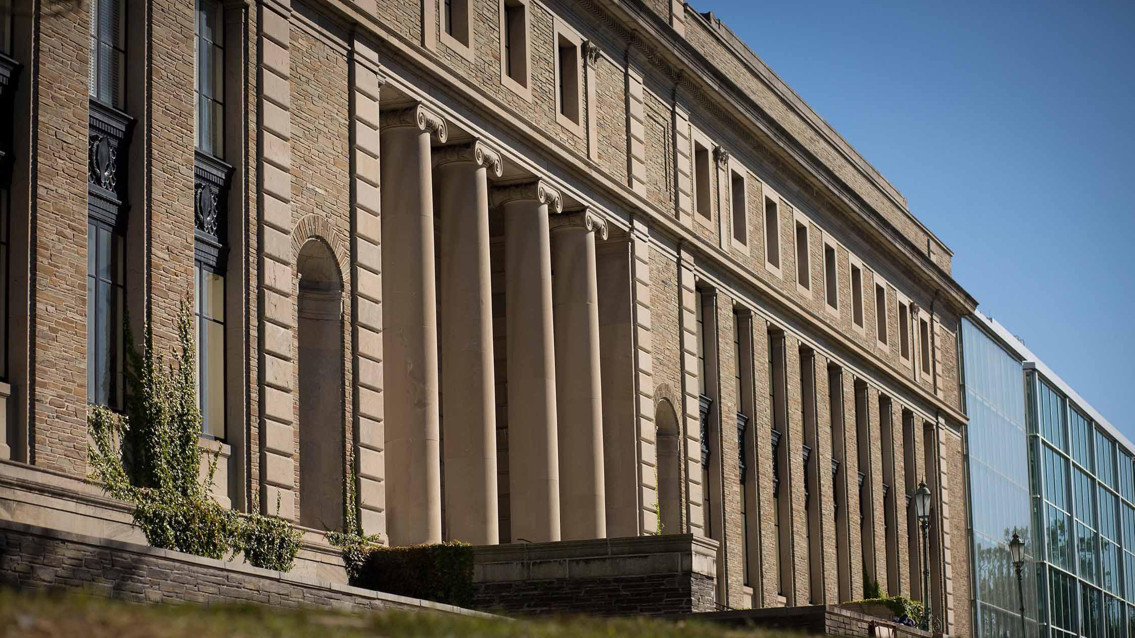 Front of Baker Laboratory