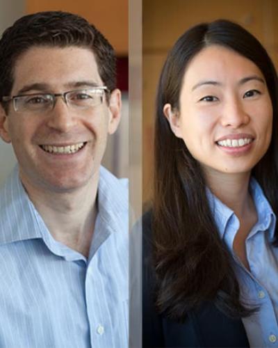 Professors Jeremy Baskin and Pamela Chang