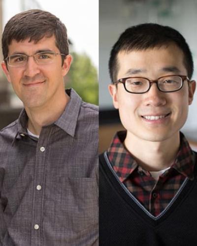 Professor Brett Fors and Song Lin